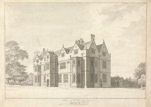 Manoir à Pendhill, relevé - John Carter