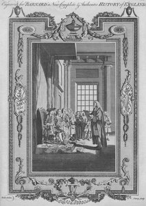 La Déclaration des droits ratifiée lors de la Révolution par le roi Guillaume et la reine Marie avant leur couronnement - John Cary