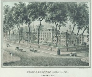 Hôpital de Pennsylvanie, 1838 - John Caspar Wild