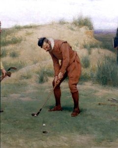 Pendant le temps des sermons, (détail) - John Charles Dollman