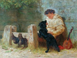 Son seul ami, 1875 - John Charles Dollman
