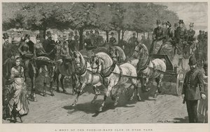 Une rencontre du Four-in-Hand Club à Hyde Park, Londres - John Charlton