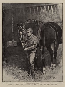 Camarades, le trompette Shurlock, des 5e lanciers, et son cheval - John Charlton