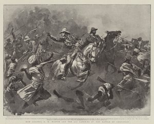 Comment le colonel R H Martin a mené les 21e lanciers à la bataille d