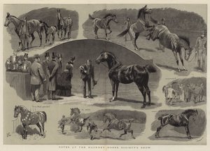 Notes au salon de la Hackney Horse Society