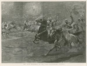 Les cavaliers arabes à l