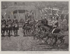 Le tournoi militaire au Royal Agricultural Hall - John Charlton
