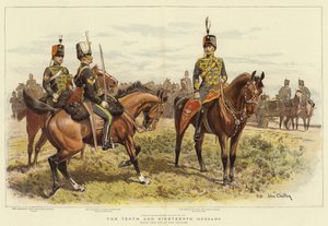 Les dixième et dix-neuvième hussards