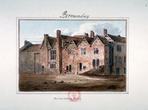 Abbaye de Saint-Sauveur, Bermondsey, Londres - John Chessell Buckler