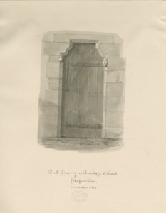 Église Armitage - Portail Nord - John Chessell Buckler