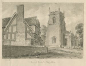 Cannock Church - John Chessell Buckler