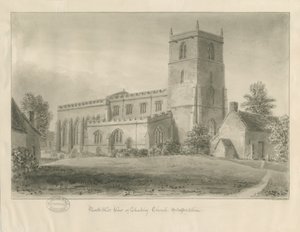 Église de Checkley - John Chessell Buckler
