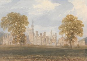 Costessy Hall, Norfolk - John Chessell Buckler