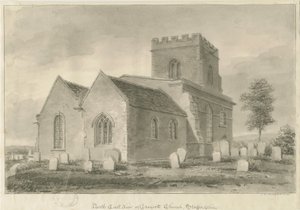 Église de Draycott in the Moors - John Chessell Buckler