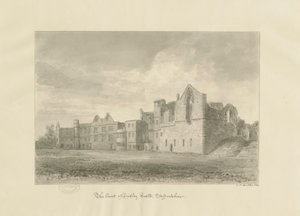Château de Dudley - Cour - John Chessell Buckler