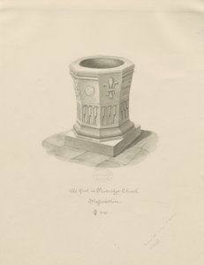 Fonts baptismaux dans l