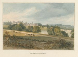 Oxfordshire - Bleinheim Palace, 1823 - John Chessell Buckler