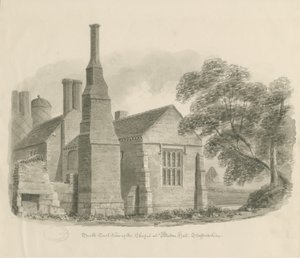 Pillaton Hall - Chapelle - John Chessell Buckler