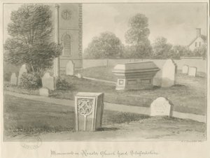 Église de Rocester - Monuments et cimetière - John Chessell Buckler