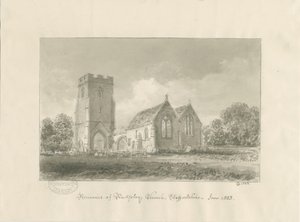 Église de Rugeley - John Chessell Buckler