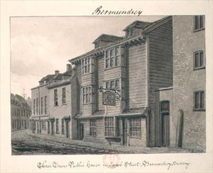 Le pub The Three Tuns dans Jacob Street, Bermondsey