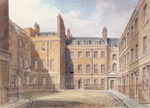 Vue de Downing Street, Westminster - John Chessell Buckler