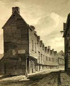 Vue de la folie à Dockhead, Bermondsey - John Chessell Buckler