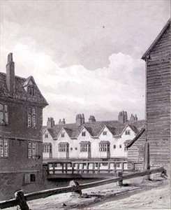Vue de la folie à Dockhead, Bermondsey