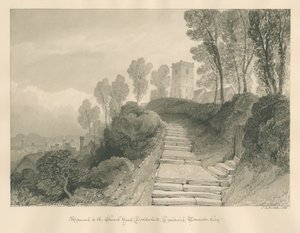 Worcestershire - Droitwich - Église de Dodderhill, 1833 - John Chessell Buckler