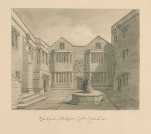 Yorkshire - Château de Skipton - John Chessell Buckler