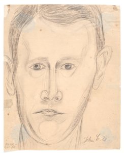 Autoportrait de face - John Christensen