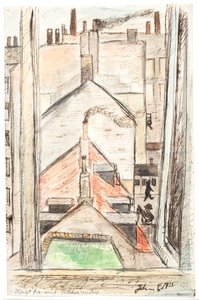 Vue de ma fenêtre de cuisine