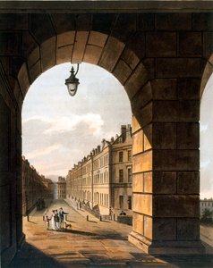 Scène de rue, Bath - John Claude Nattes