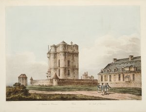 Le château de Vincennes - John Claude Nattes