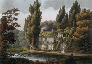 Salle à manger au Hameau de Marie-Antoinette, illustration de 