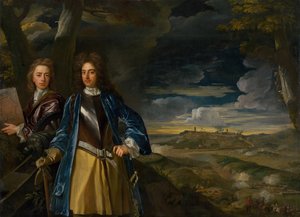 Michael Richards 1673-1721 et John Richards 1669-1709 au siège de Belgrade en 1690