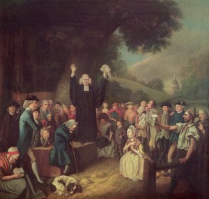 George Whitefield prêchant