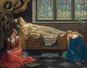 La Belle au bois dormant - John Collier