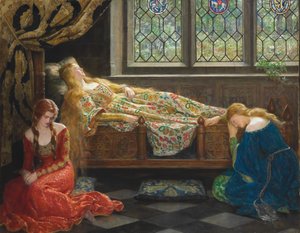 La Belle au bois dormant - John Collier