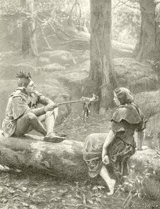 Touchstone et Audrey (gravure)