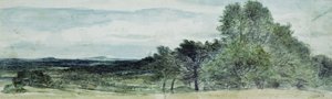 Vue à Hursley, Hampshire, 1804 - John Constable