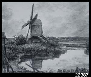 Un moulin sur les rives de la rivière Stour - John Constable