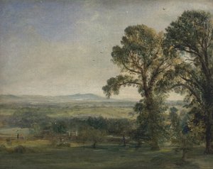 Bardon Hill, Coleorton Hall, vers 1823 - John Constable