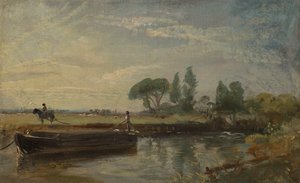 Péniche sous l