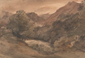 Borrowdale : Soirée après une belle journée, 1er octobre 1806