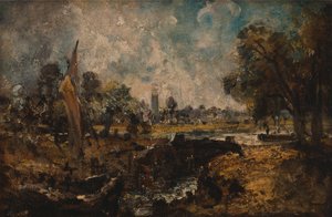 Écluse de Dedham - John Constable
