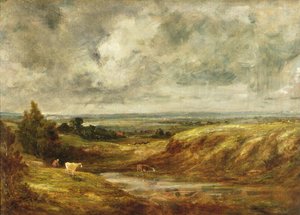 Hampstead Heath, vers 1825-30 - John Constable