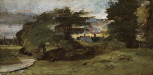 Paysage avec cottages, 1809-10 - John Constable