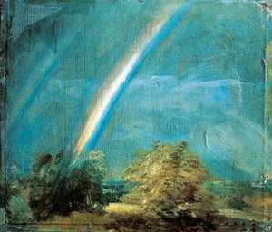 Paysage avec un double arc-en-ciel - John Constable