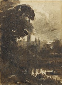Cathédrale de Salisbury depuis le nord-ouest, vers 1830-39 - John Constable